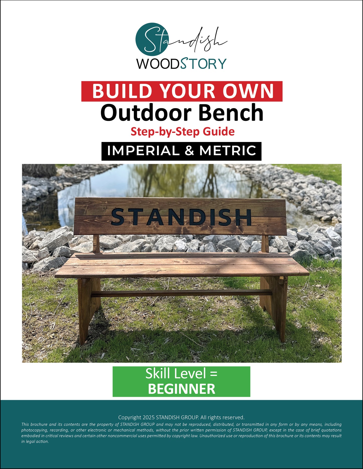 DIY Outdoor Bench - Woodworking Plans