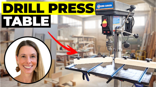 HOW To BUILD Your Own Drill Press Table And Fence