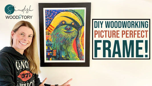 Build A Sleek and Sophisticated Picture Frame