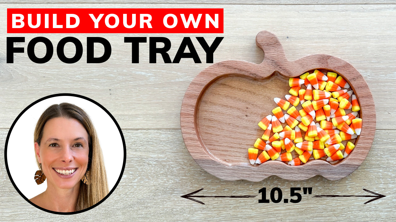 Pumpkin Serving Tray - How To Make With A Router & Template – Standish ...