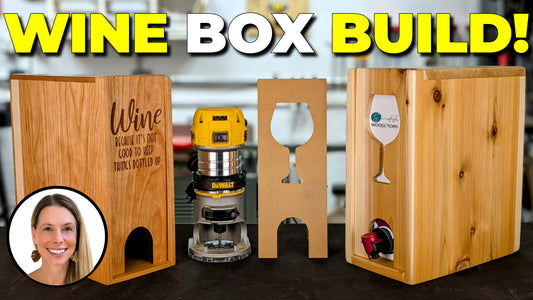 BUILD Classy WINE Box From Inexpensive Fence Pickets