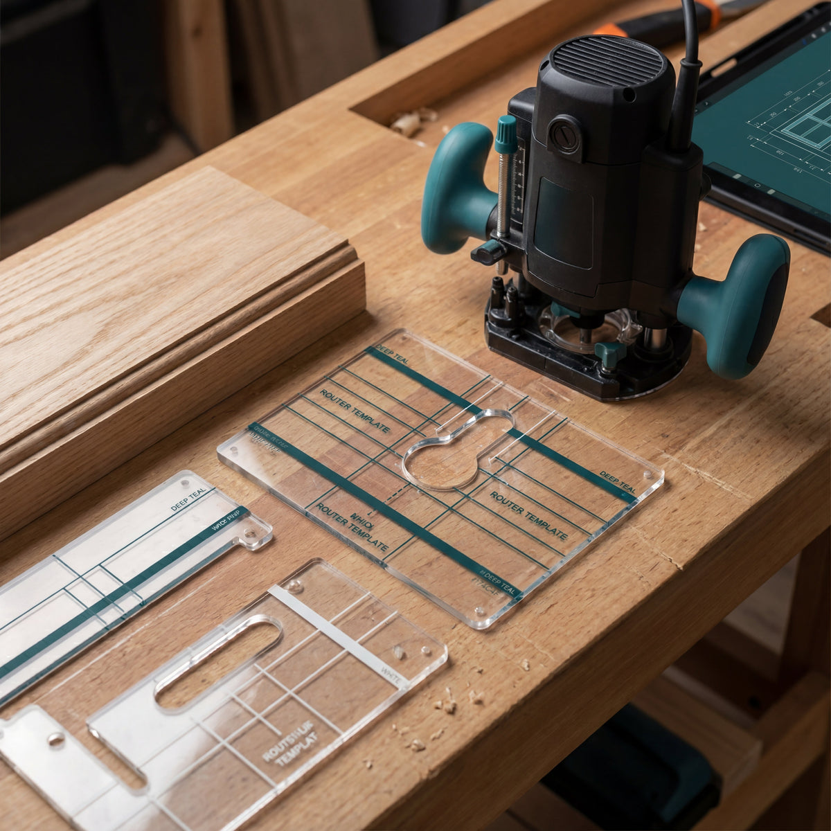 Stand Up Tree Router Template Standish WoodStory