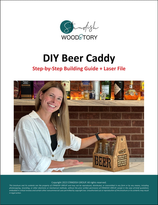 Rustic Beer Caddy - DIY DIGITAL PLANS