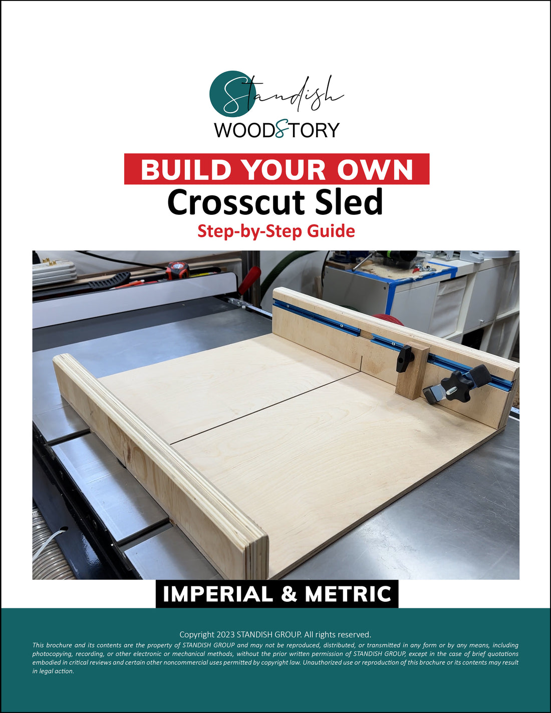 Crosscut Sled DIY DIGITAL PLANS – Standish WoodStory