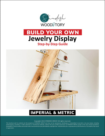 Jewelry Display DIY DIGITAL PLANS