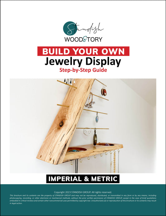 Jewelry Display DIY DIGITAL PLANS