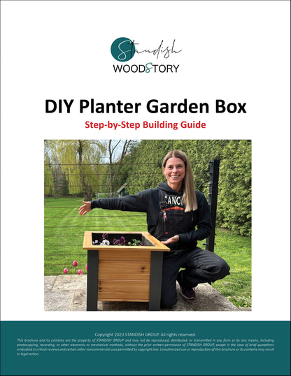 Garden Planter Box - DIY DIGITAL PLANS