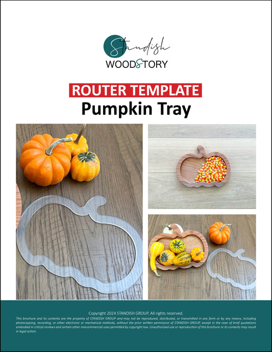 Acrylic Template - Pumpkin Shape