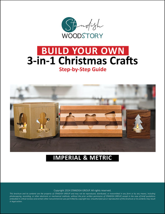 3-in-1 Christmas Crafts - DIY Woodworking