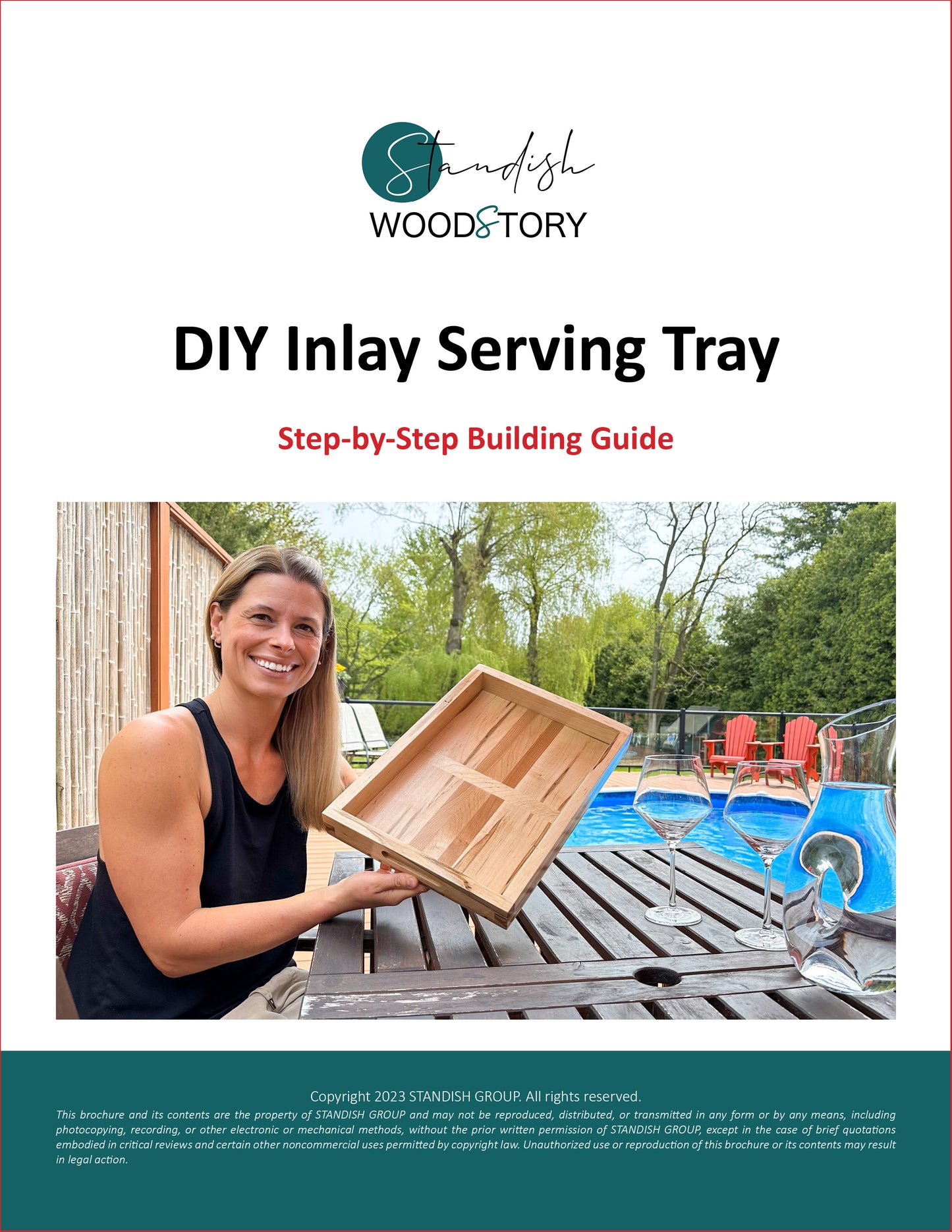 Serving Tray - DIY DIGITAL PLANS