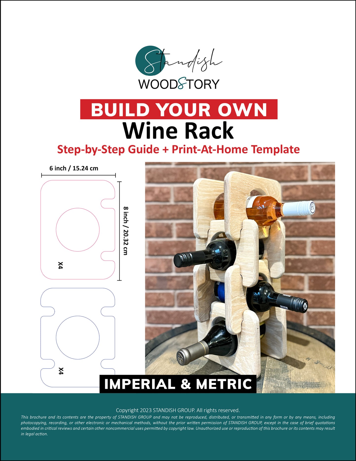 Wine Rack DIY DIGITAL PLANS (only)