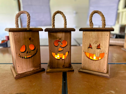 Halloween Lantern - DIY Woodworking