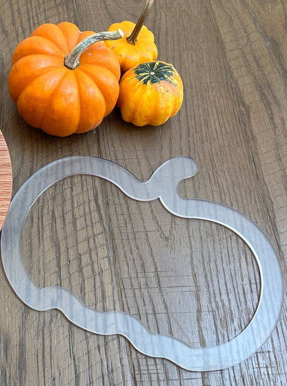 Acrylic Template - Pumpkin Shape