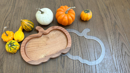 Acrylic Template - Pumpkin Shape