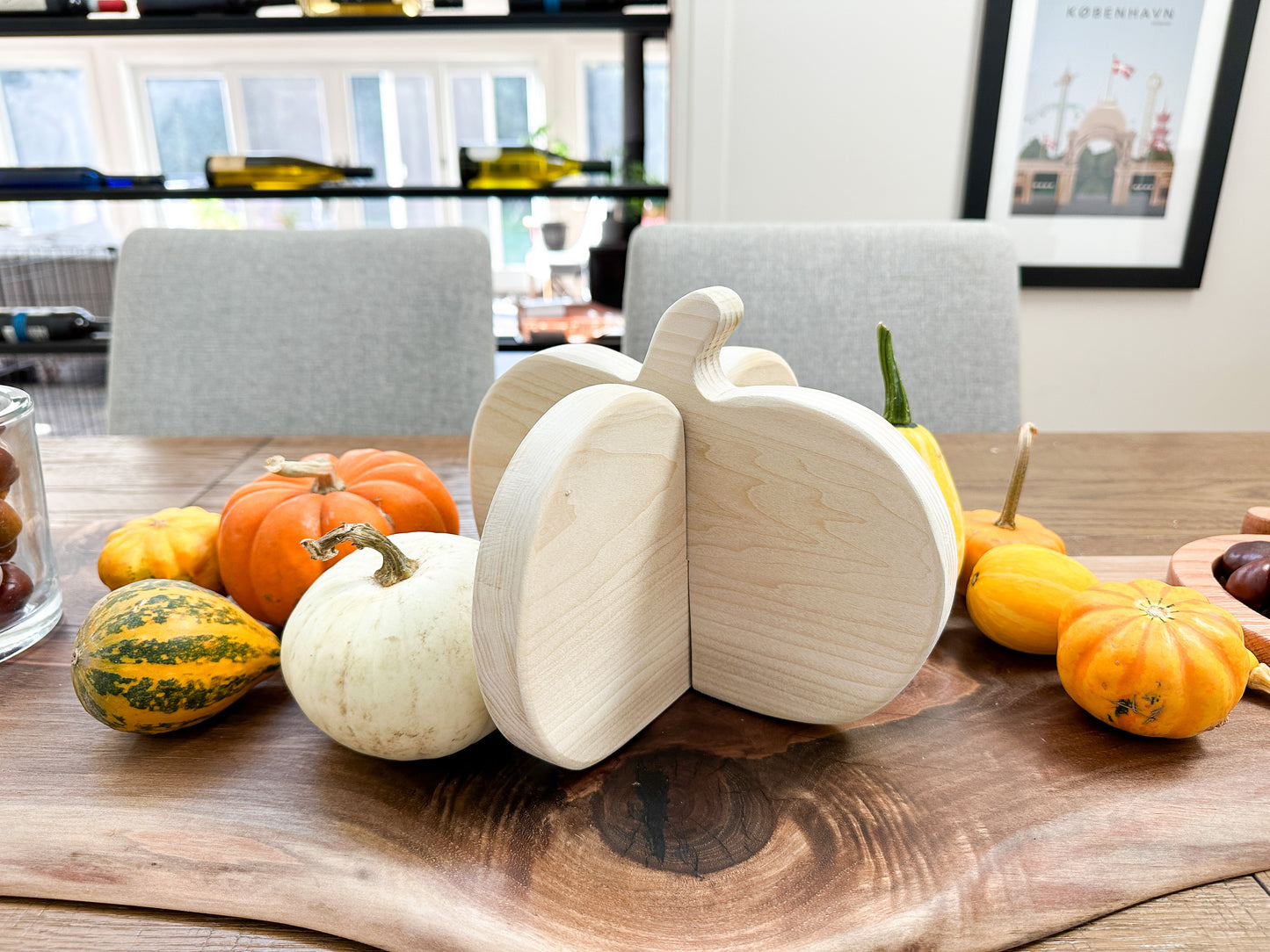 FREE 3D Pumpkin Template (Print at home PDF) Standish WoodStory
