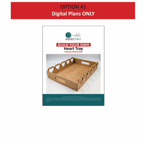 Heart Router Template for Tray Making – Standish WoodStory