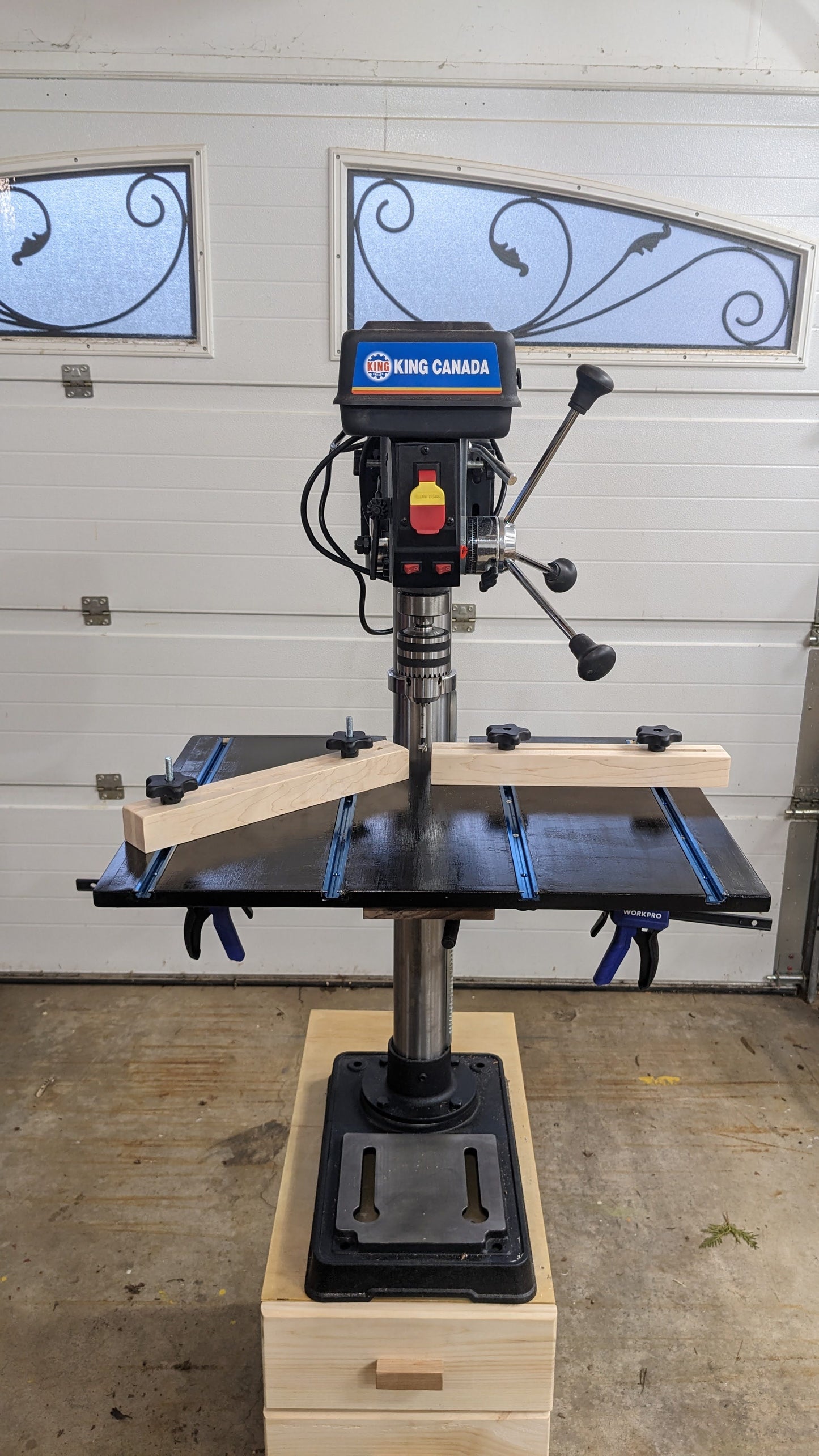 Drill Press Table & Fence DIY DIGITAL PLANS