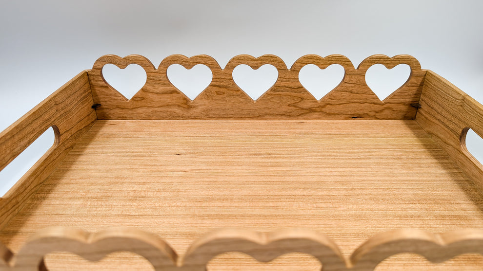 Heart Router Template for Tray Making – Standish WoodStory