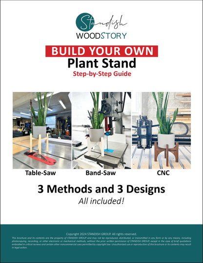 DIY Plant Stand (3 Designs Included) - Woodworking Plans