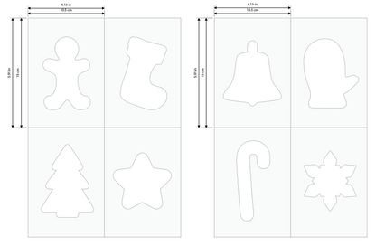 Christmas Router Templates