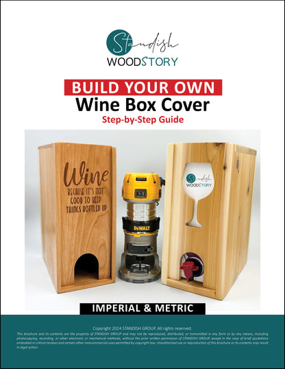 Wine Box Cover - DIY Woodworking